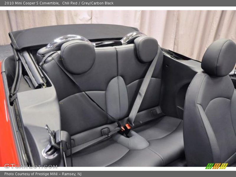Chili Red / Grey/Carbon Black 2010 Mini Cooper S Convertible