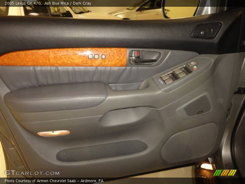 Ash Blue Mica / Dark Gray 2005 Lexus GX 470