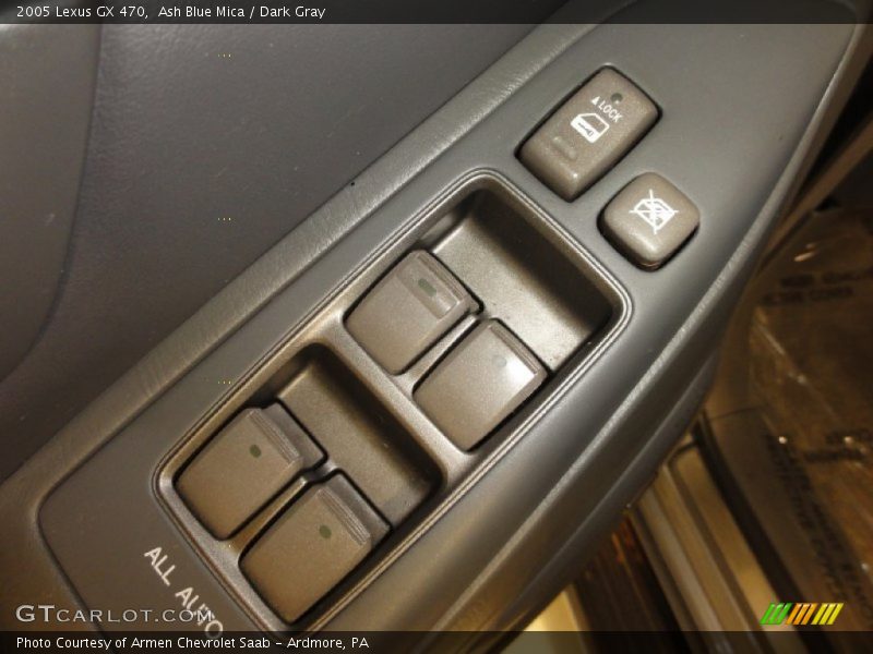 Ash Blue Mica / Dark Gray 2005 Lexus GX 470