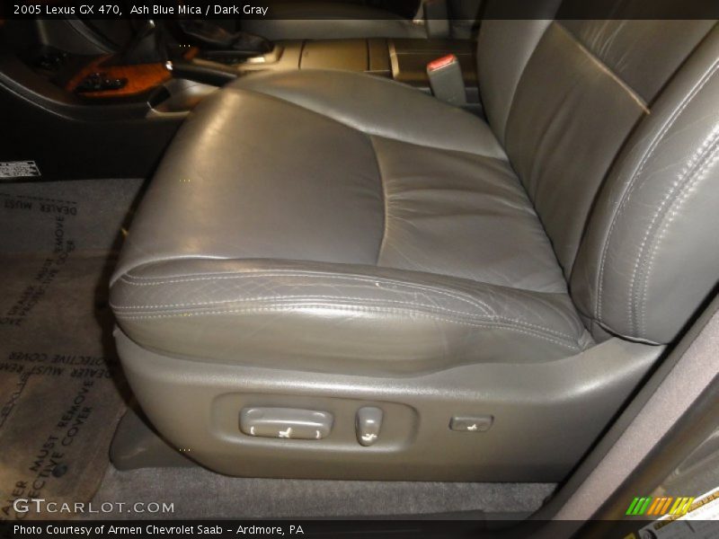 Ash Blue Mica / Dark Gray 2005 Lexus GX 470