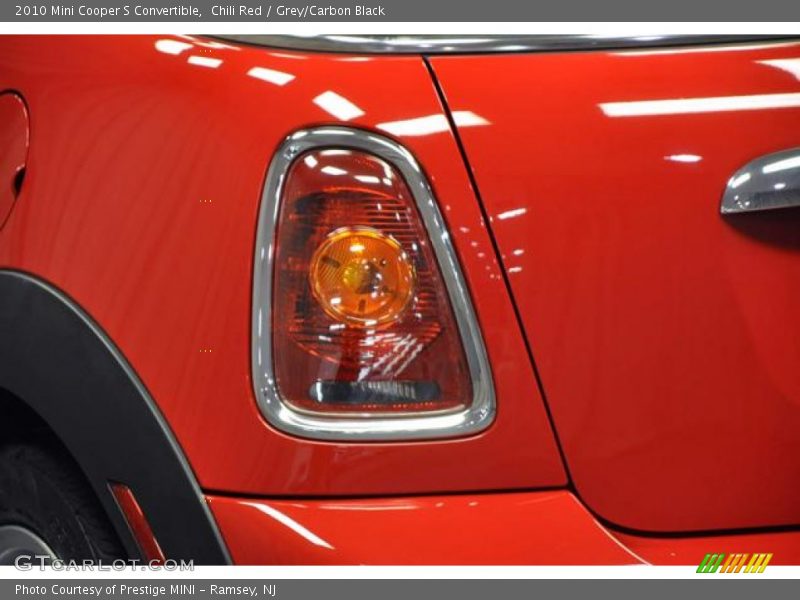 Chili Red / Grey/Carbon Black 2010 Mini Cooper S Convertible