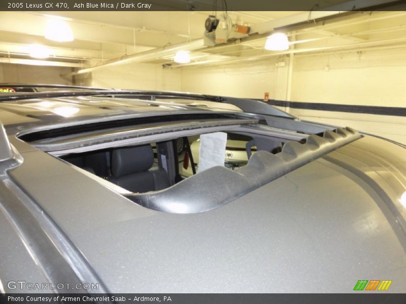 Ash Blue Mica / Dark Gray 2005 Lexus GX 470