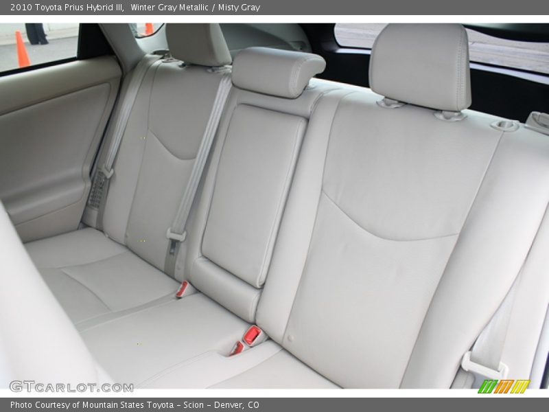 Winter Gray Metallic / Misty Gray 2010 Toyota Prius Hybrid III