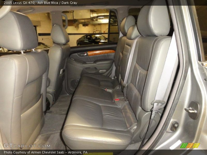 Ash Blue Mica / Dark Gray 2005 Lexus GX 470