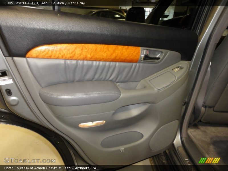 Ash Blue Mica / Dark Gray 2005 Lexus GX 470