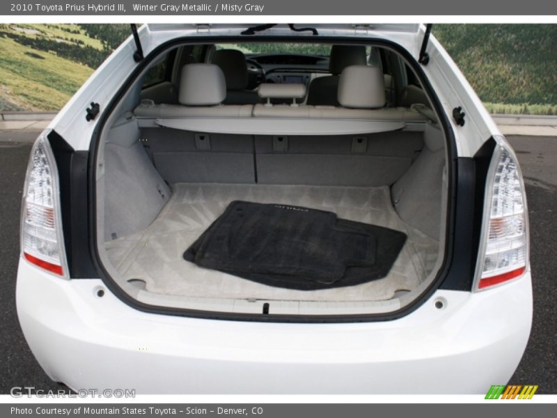 Winter Gray Metallic / Misty Gray 2010 Toyota Prius Hybrid III