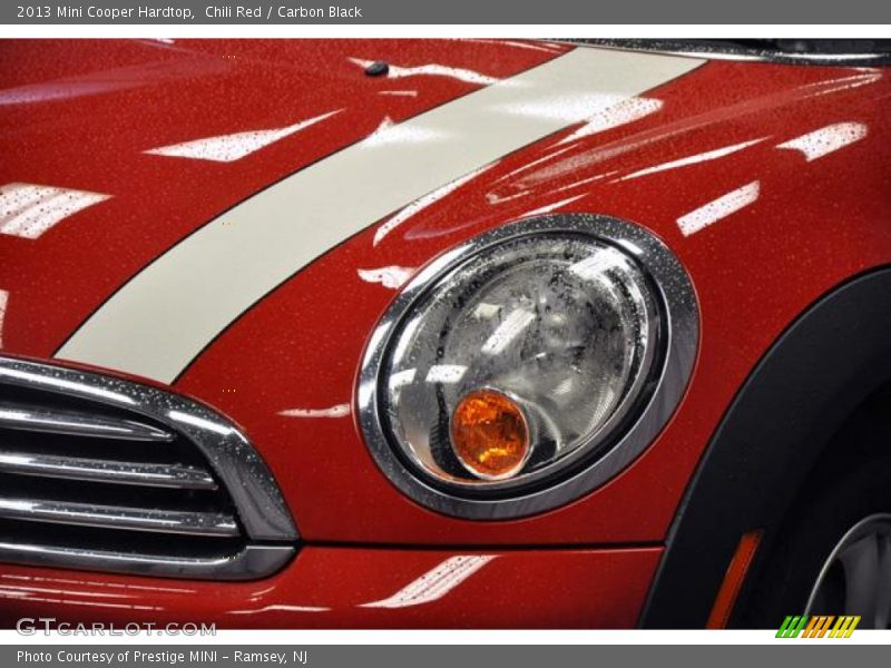 Chili Red / Carbon Black 2013 Mini Cooper Hardtop