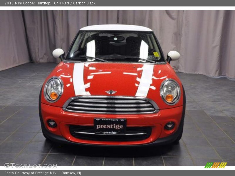 Chili Red / Carbon Black 2013 Mini Cooper Hardtop