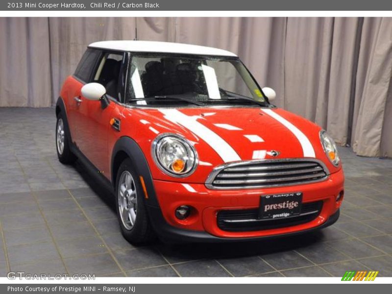 Chili Red / Carbon Black 2013 Mini Cooper Hardtop