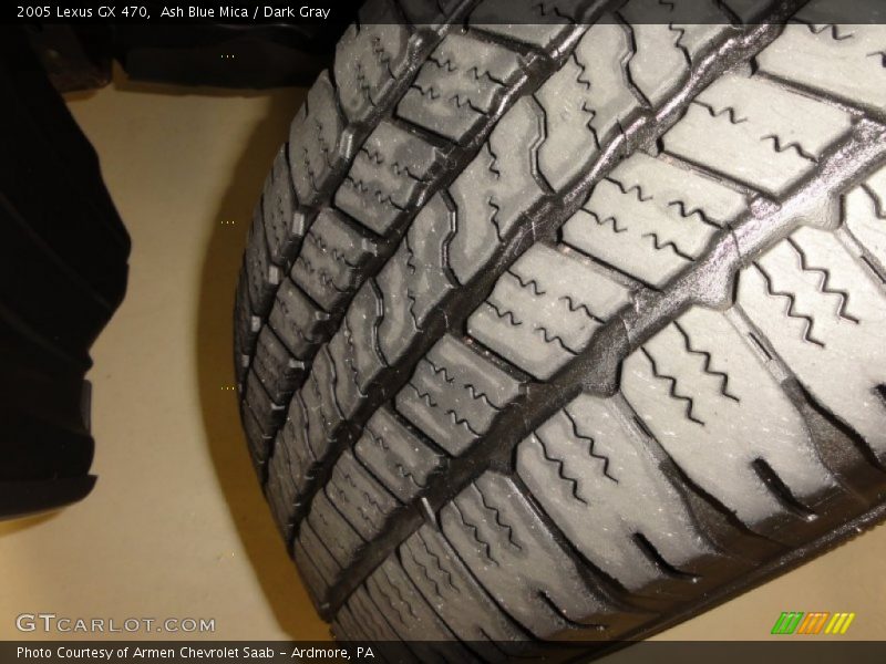 Ash Blue Mica / Dark Gray 2005 Lexus GX 470