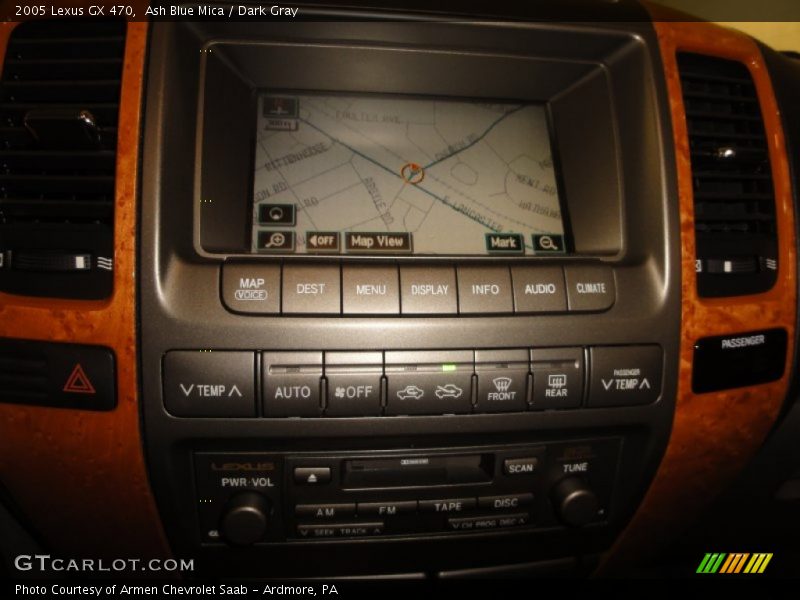 Ash Blue Mica / Dark Gray 2005 Lexus GX 470