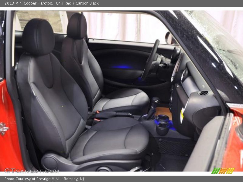 Chili Red / Carbon Black 2013 Mini Cooper Hardtop