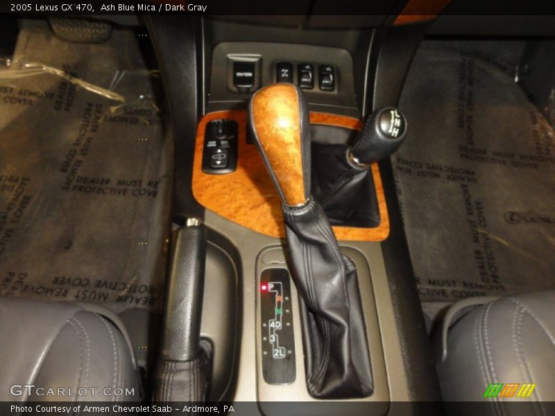 Ash Blue Mica / Dark Gray 2005 Lexus GX 470