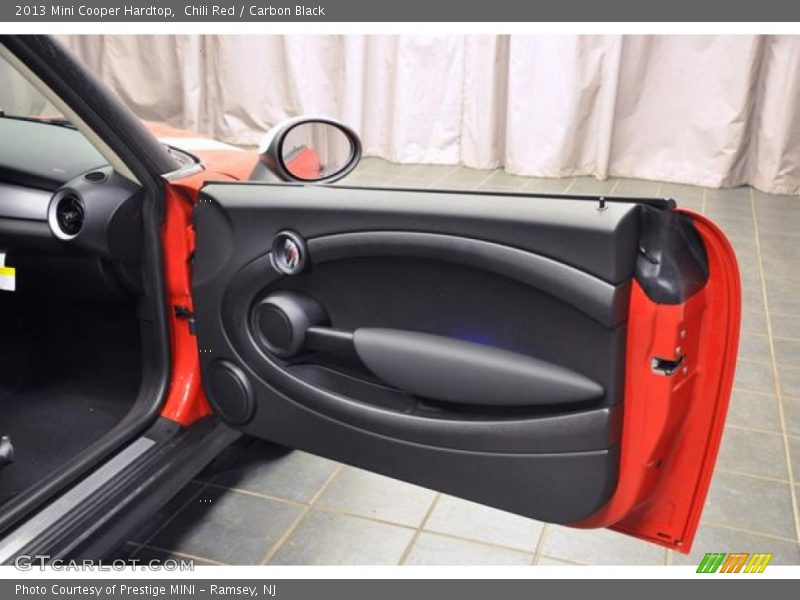 Chili Red / Carbon Black 2013 Mini Cooper Hardtop