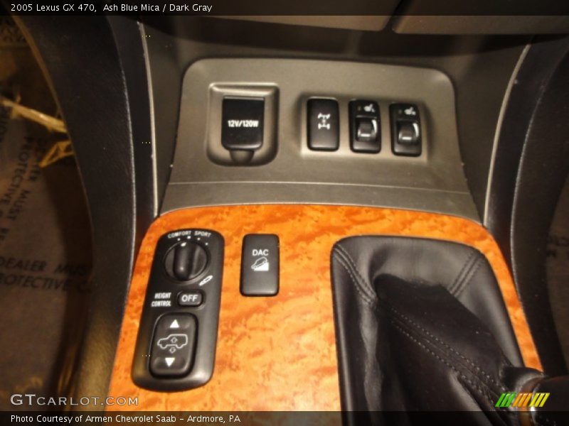 Ash Blue Mica / Dark Gray 2005 Lexus GX 470