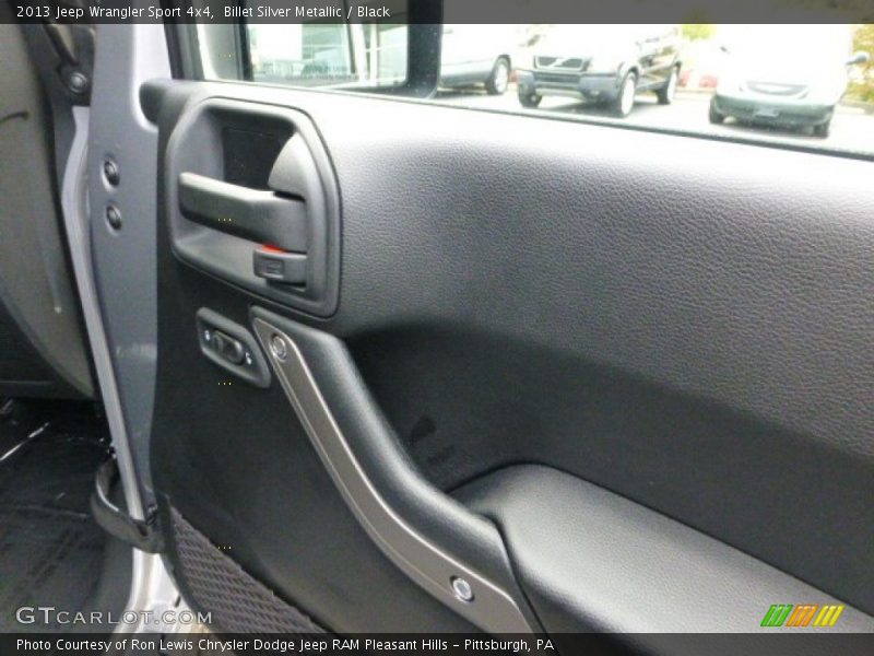 Billet Silver Metallic / Black 2013 Jeep Wrangler Sport 4x4