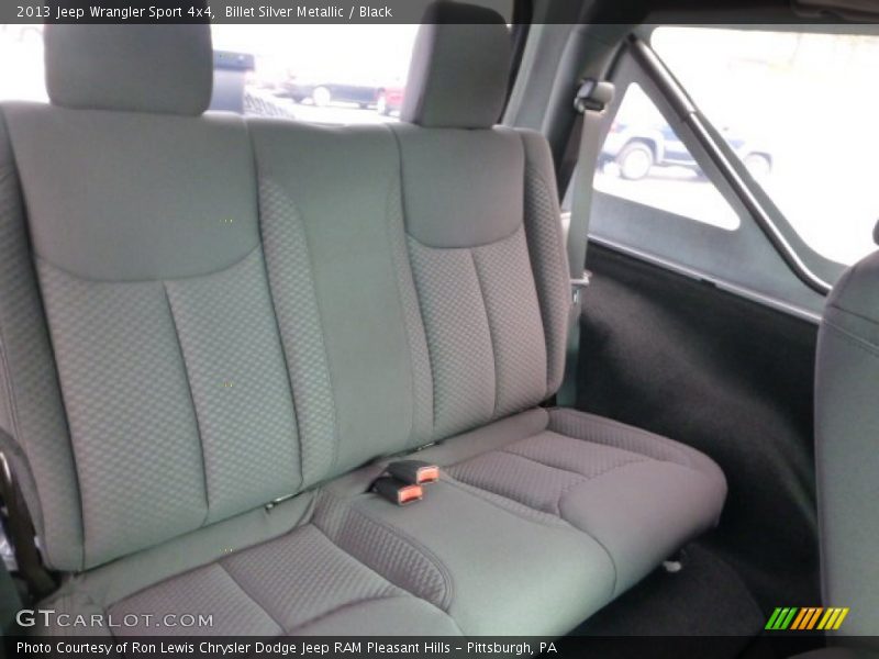 Billet Silver Metallic / Black 2013 Jeep Wrangler Sport 4x4