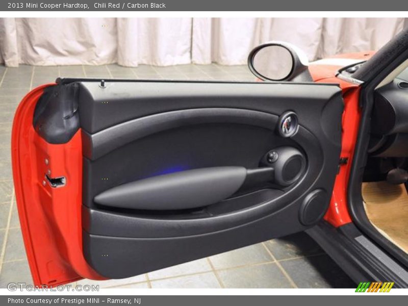 Chili Red / Carbon Black 2013 Mini Cooper Hardtop