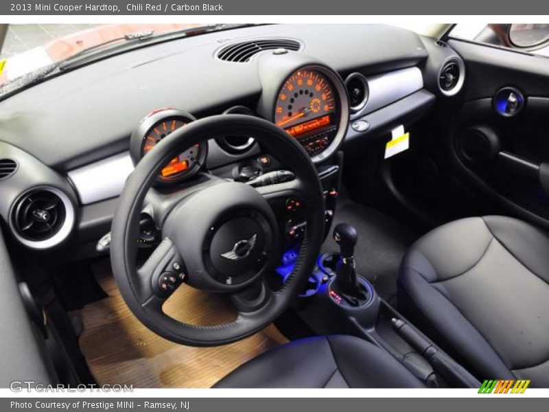 Chili Red / Carbon Black 2013 Mini Cooper Hardtop