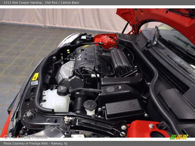 Chili Red / Carbon Black 2013 Mini Cooper Hardtop