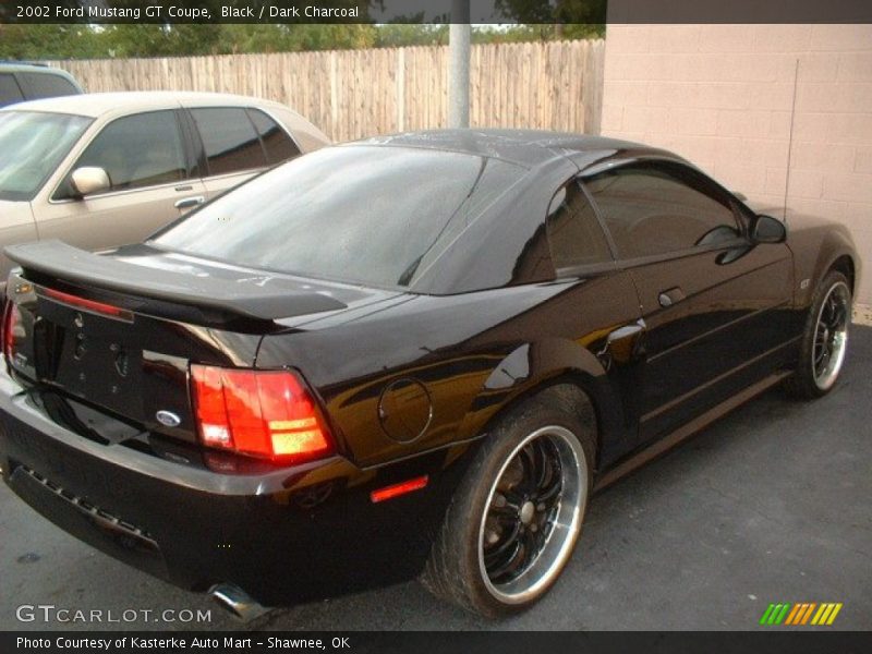 Black / Dark Charcoal 2002 Ford Mustang GT Coupe