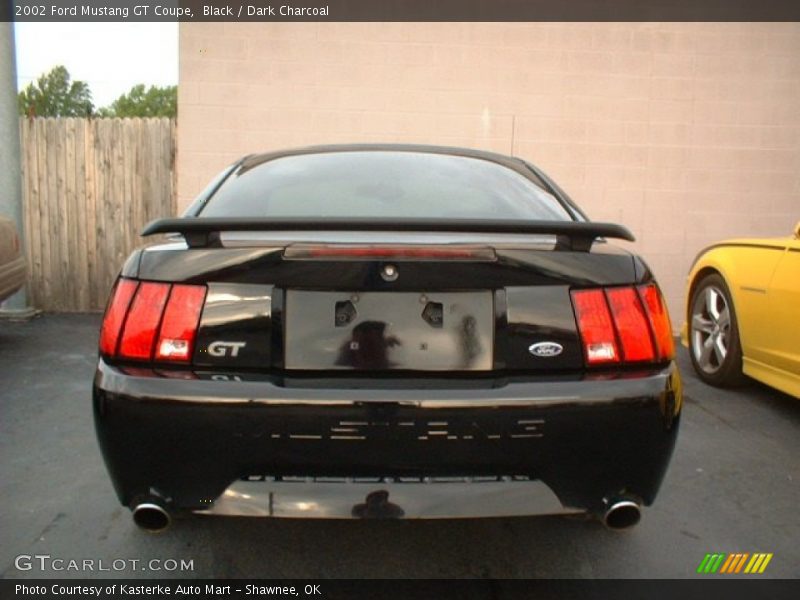 Black / Dark Charcoal 2002 Ford Mustang GT Coupe