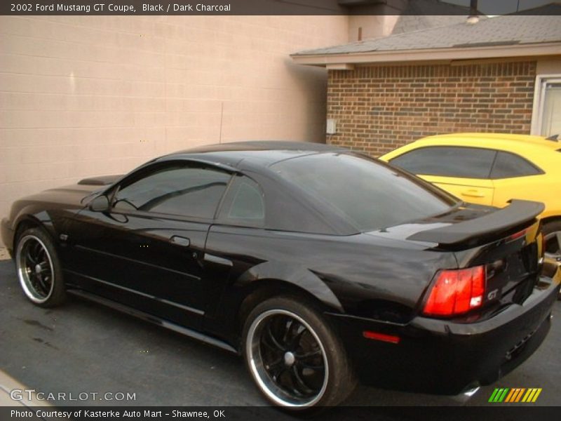 Black / Dark Charcoal 2002 Ford Mustang GT Coupe