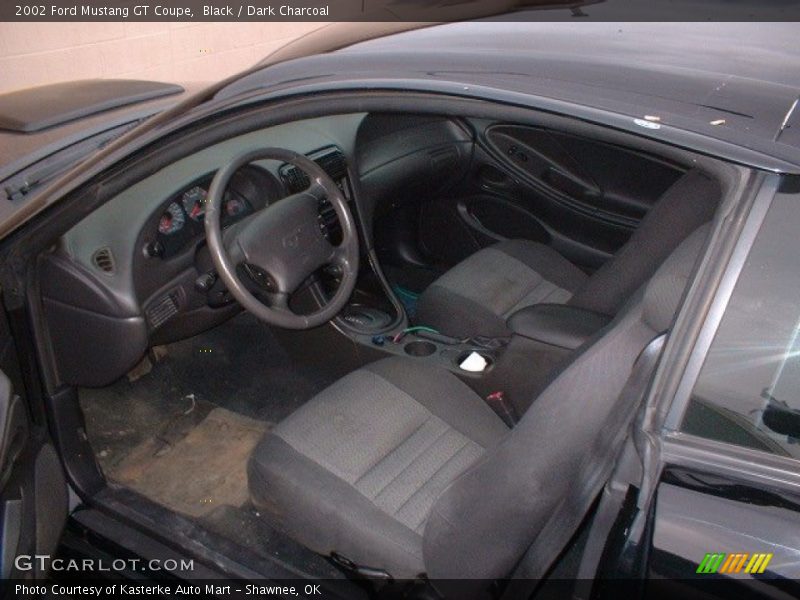 Black / Dark Charcoal 2002 Ford Mustang GT Coupe