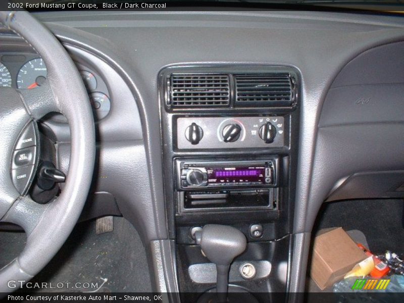Black / Dark Charcoal 2002 Ford Mustang GT Coupe