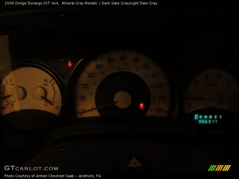 Mineral Gray Metallic / Dark Slate Gray/Light Slate Gray 2006 Dodge Durango SXT 4x4
