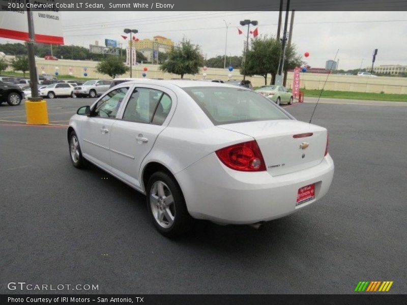 Summit White / Ebony 2010 Chevrolet Cobalt LT Sedan