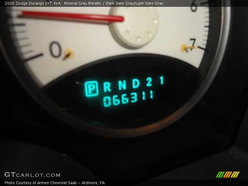 Mineral Gray Metallic / Dark Slate Gray/Light Slate Gray 2006 Dodge Durango SXT 4x4
