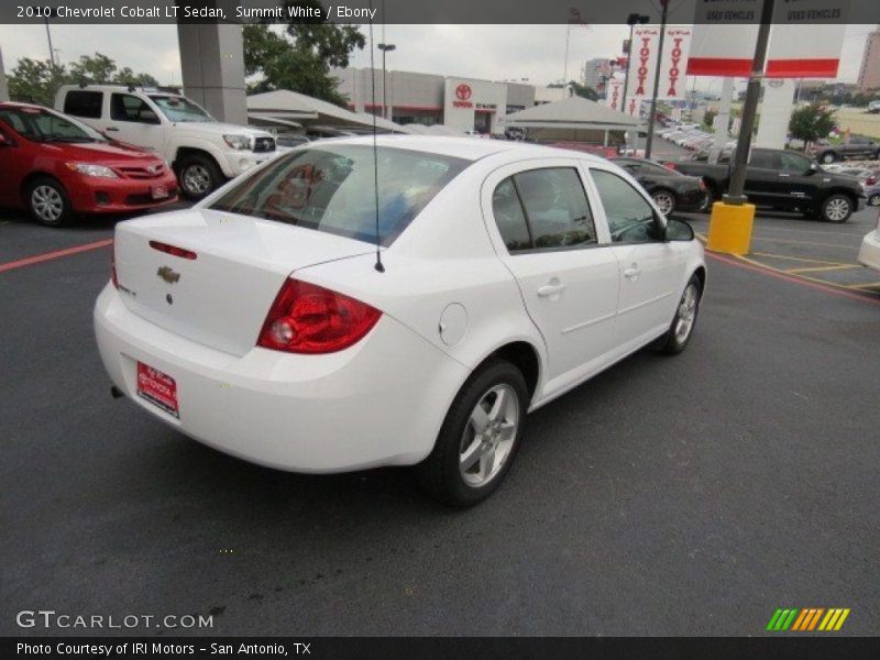 Summit White / Ebony 2010 Chevrolet Cobalt LT Sedan