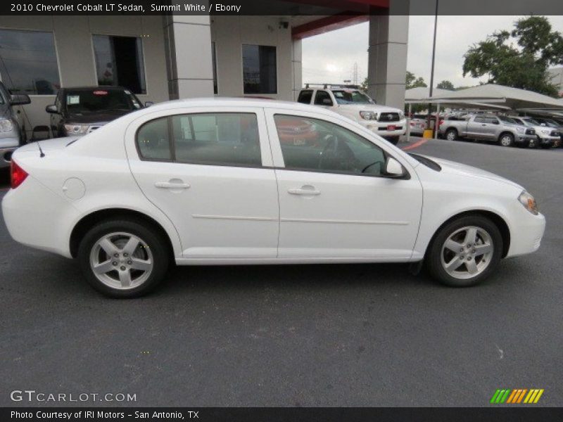 Summit White / Ebony 2010 Chevrolet Cobalt LT Sedan