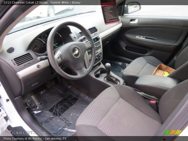 Summit White / Ebony 2010 Chevrolet Cobalt LT Sedan
