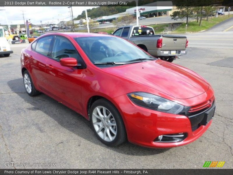 Front 3/4 View of 2013 Dart Rallye
