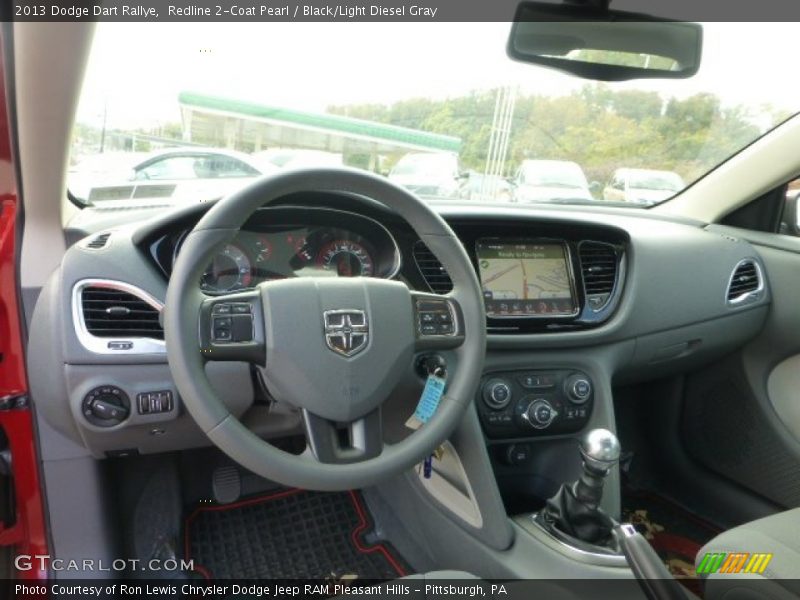 Dashboard of 2013 Dart Rallye