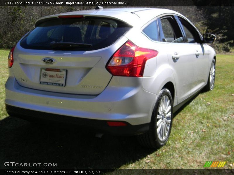 Ingot Silver Metallic / Charcoal Black 2012 Ford Focus Titanium 5-Door