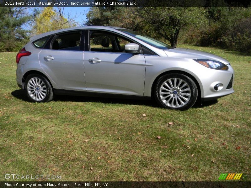  2012 Focus Titanium 5-Door Ingot Silver Metallic