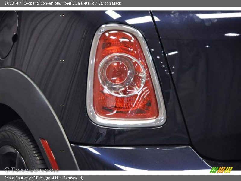 Reef Blue Metallic / Carbon Black 2013 Mini Cooper S Convertible