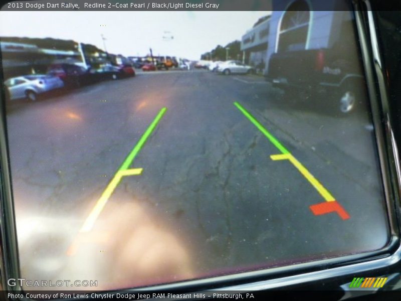 Redline 2-Coat Pearl / Black/Light Diesel Gray 2013 Dodge Dart Rallye
