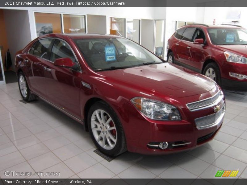 Red Jewel Tintcoat / Cocoa/Cashmere 2011 Chevrolet Malibu LTZ