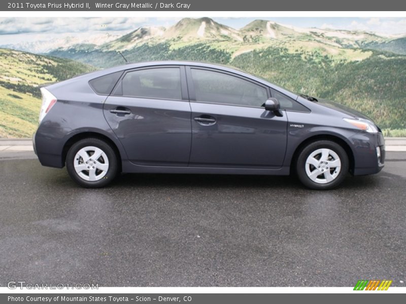 Winter Gray Metallic / Dark Gray 2011 Toyota Prius Hybrid II
