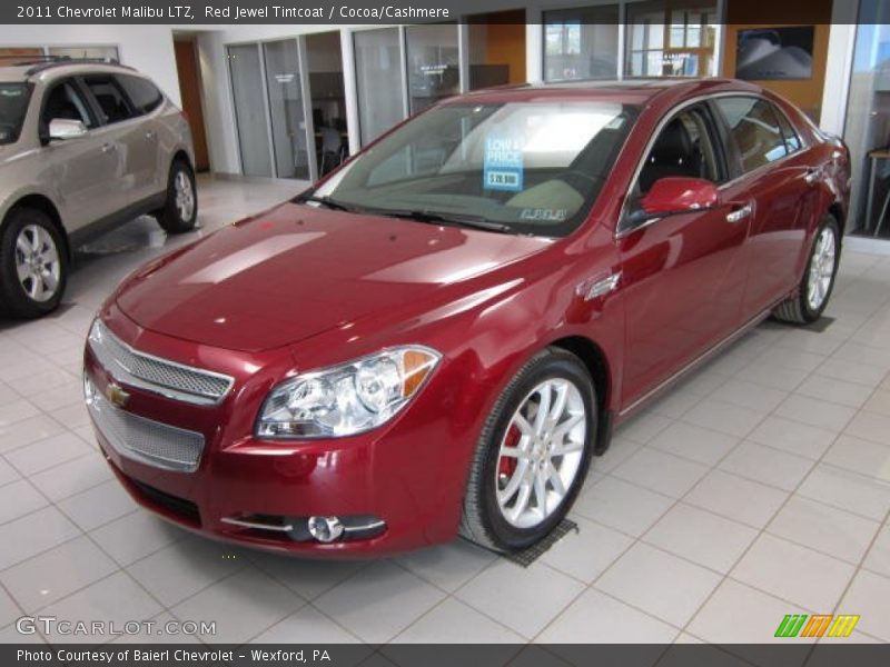 Red Jewel Tintcoat / Cocoa/Cashmere 2011 Chevrolet Malibu LTZ