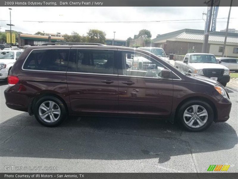 Dark Cherry Pearl / Ivory 2009 Honda Odyssey Touring