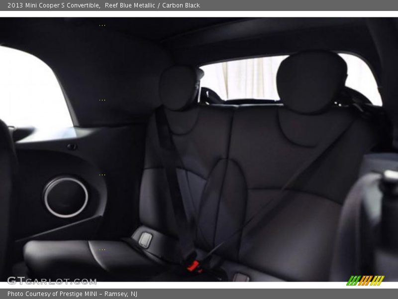 Reef Blue Metallic / Carbon Black 2013 Mini Cooper S Convertible