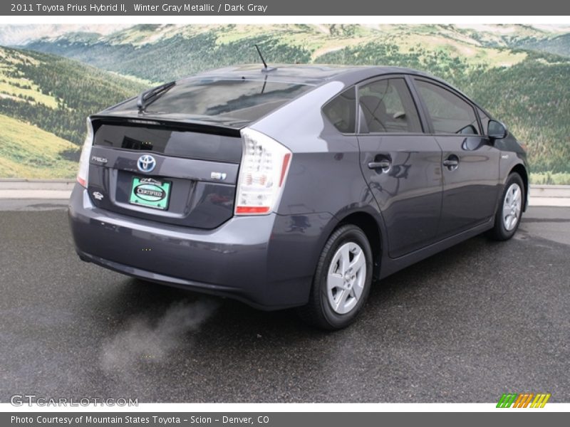 Winter Gray Metallic / Dark Gray 2011 Toyota Prius Hybrid II