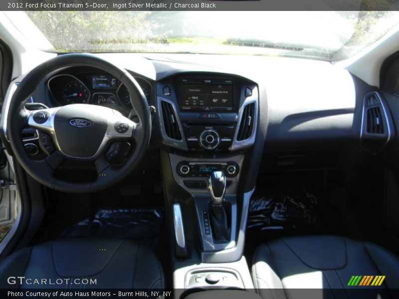 Ingot Silver Metallic / Charcoal Black 2012 Ford Focus Titanium 5-Door