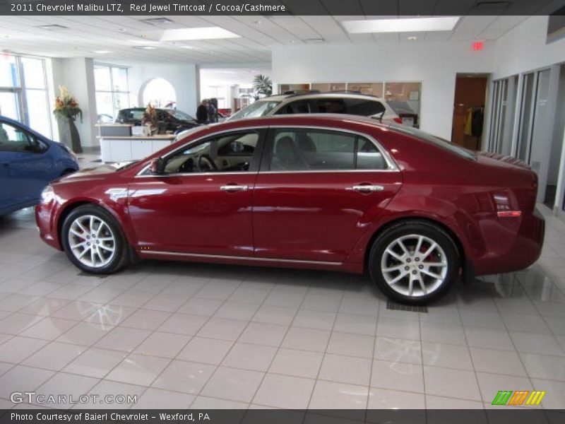 Red Jewel Tintcoat / Cocoa/Cashmere 2011 Chevrolet Malibu LTZ