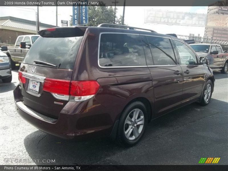 Dark Cherry Pearl / Ivory 2009 Honda Odyssey Touring
